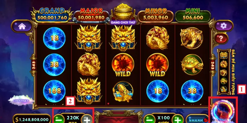 Cơ cấu giải thưởng trong game nổ hũ tứ linh tại BK88