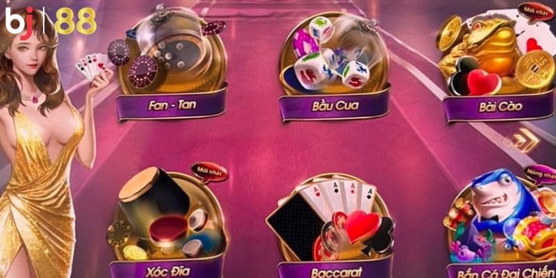 Khám Phá BJ88 Lựa Chọn Hàng Đầu Trong Thế Giới Cá Cược 3 Mini-games thú vị trải nghiệm giải trí không giới hạn