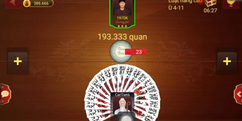 Một số loại bài và cách tính điểm trong chắn