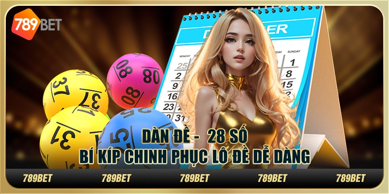 Dàn đề 28 số: Bí kíp chinh phục lô đề dễ dàng tại 789Bet