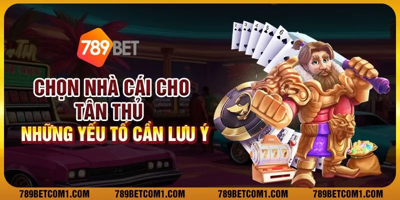 Chọn nhà cái cho tân thủ – Những yếu tố cần lưu ý