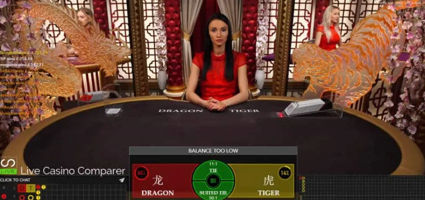 Đánh giá các loại cược và tỷ lệ cược trong Dragon Tiger