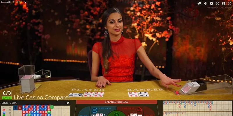 Một số kiểu cược phổ biến trong Live Baccarat