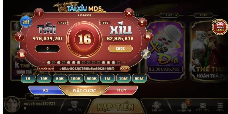 Mẹo đánh tài xỉu MD5 online để luôn nắm chắc phần thắng 4 Mẹo đánh tài xỉu MD5 hiệu quả từ các cao thủ