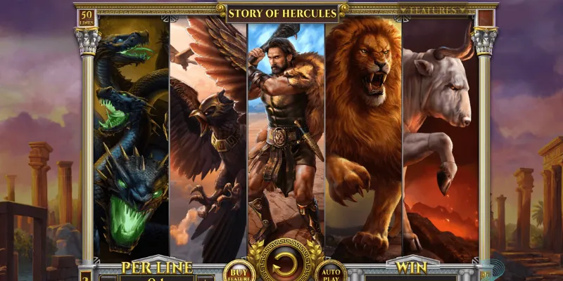 Khám phá các ưu thế của trò chơi Slot Hercules