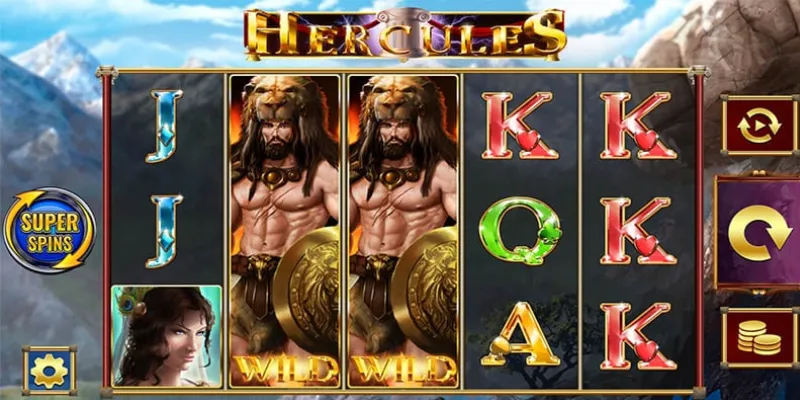 Cơ cấu giải thưởng và phần thưởng hấp dẫn tại Slot Hercules 789Bet