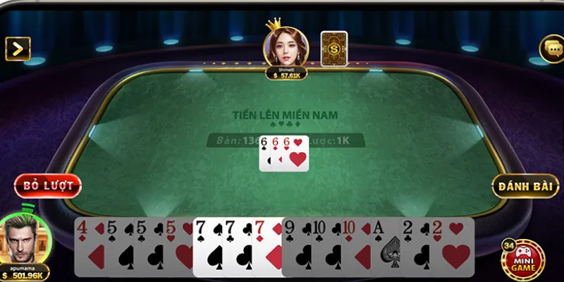 Những quy định cơ bản khi chơi Tiến lên đếm lá