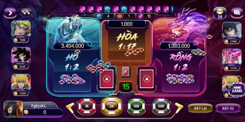 Áp dụng các mẹo cược Rồng Hổ hiệu quả