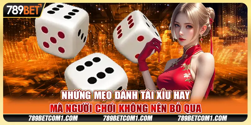 Những mẹo đánh tài xỉu hay mà người chơi không nên bỏ qua