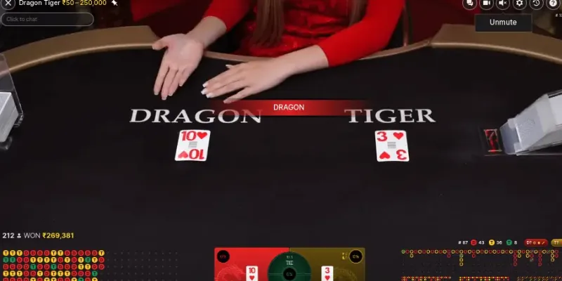 Chiến lược chơi Dragon Tiger Live hiệu quả tại 789 Bet