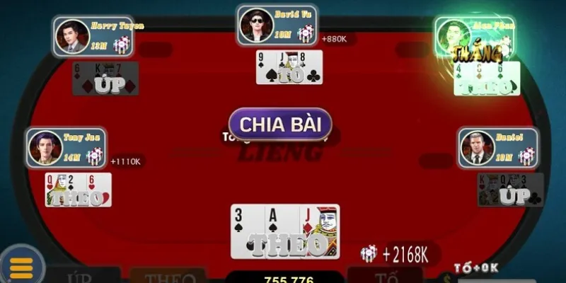 Kinh nghiệm chơi game bài Liêng tăng tỷ lệ thắng 
