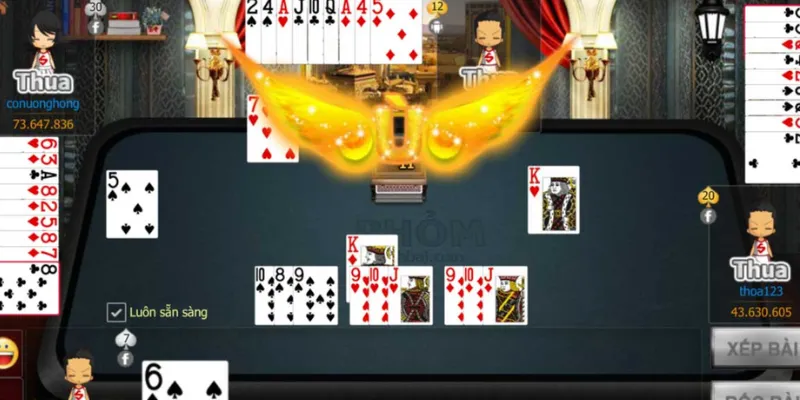 Cách chơi bài Phỏm online cho newbie