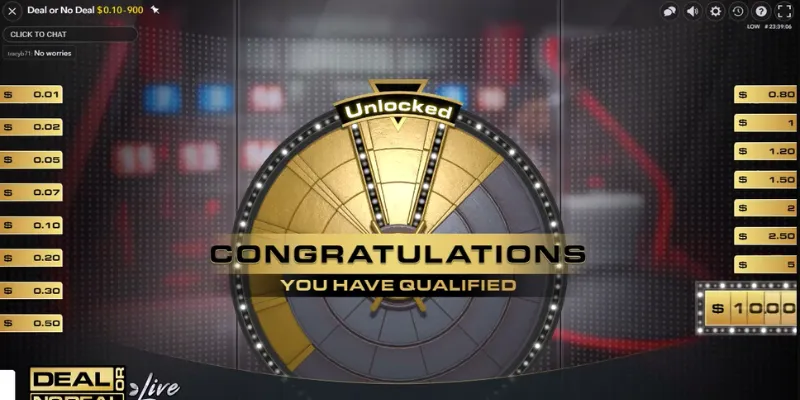 Tính năng đặc biệt của Deal or No Deal Live