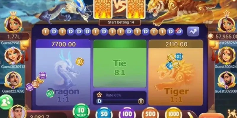 Tìm hiểu về trò chơi Dragon Tiger