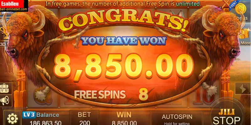 Tính năng đặc biệt của Slot Charge Buffalo