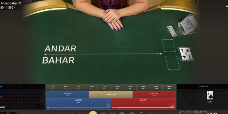 Cách chơi Andar Bahar chi tiết tân binh