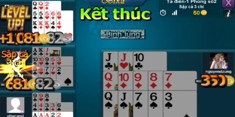 Chia sẻ cách xếp bài mậu binh giúp tăng cường tỷ lệ thắng