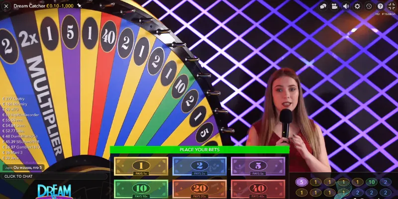 Chiến thuật đặt cược tối ưu trong Dream Catcher 