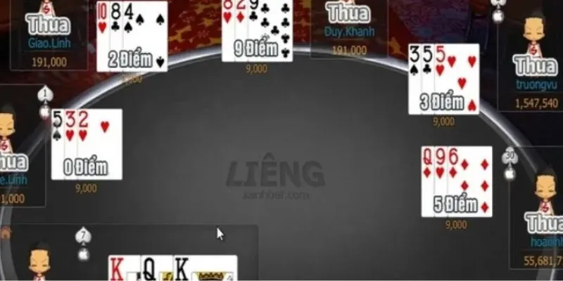 Tìm hiểu về luật chơi liêng