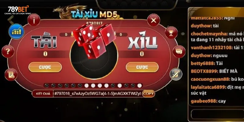 Thông tin chung về tài xỉu MD5