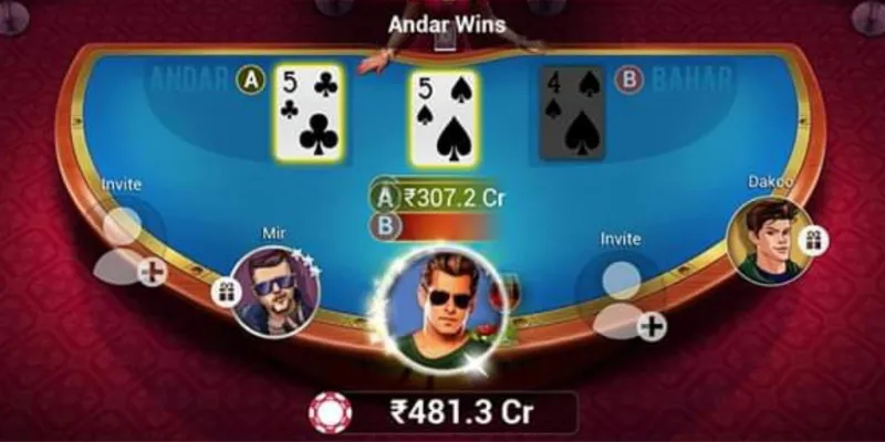 Hướng dẫn cách chơi Andar Bahar dễ thắng